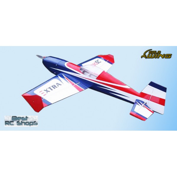 Radio control electric airplane, 3D aerobatic, GOLWING RC 54in EXTRA330SC 40E NEW