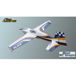 Τηλεκατευθυνόμενο αεροπλάνο ηλεκτρικό, 3D ακροβατικό, GoldwingRc 61in SLICK540 70E