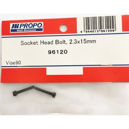 SOCKET HEAD BOLT 2.3X15MM V90 JR HELI Parts
