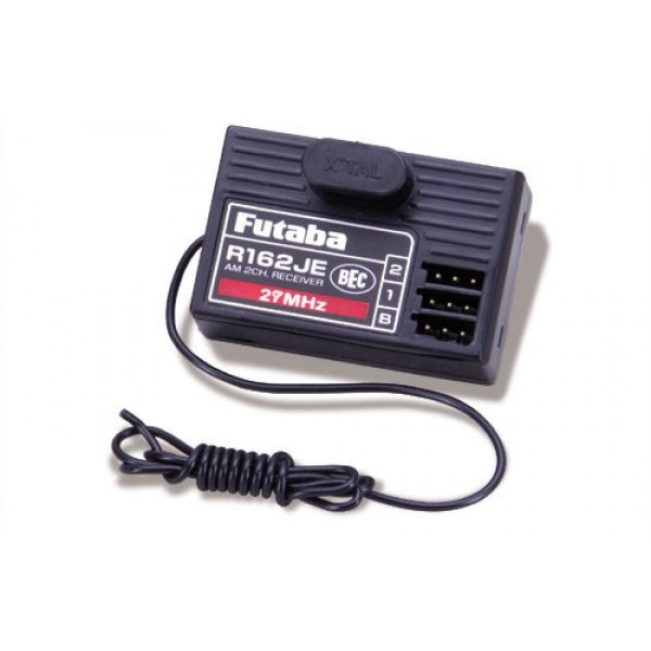 Radio control cars, FUTABA 07101732-1 RECEIVER R162JE-AM29MhZ WITHOUT  XTAL BEC