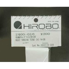 HEAT SHRINK WH W=36 Hirobo HELI Parts