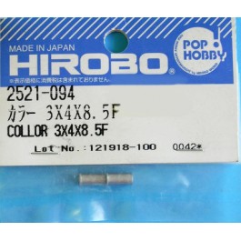 COLLAR 3X4X8.5F Hirobo HELI Parts