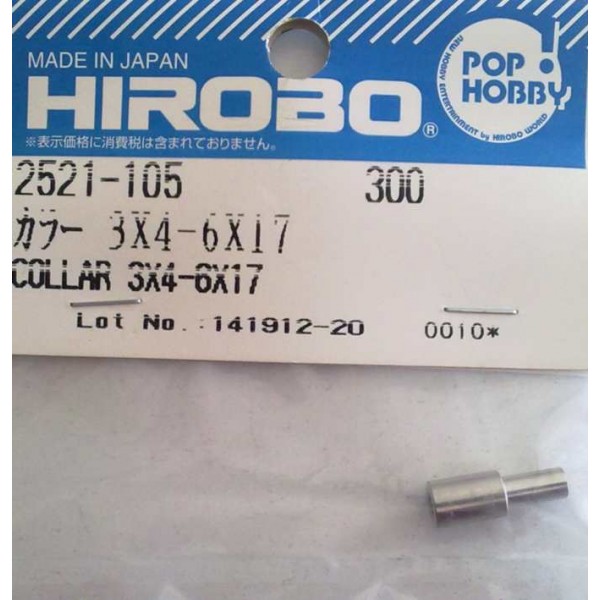COLLAR 3X4-6X17 Hirobo HELI Parts