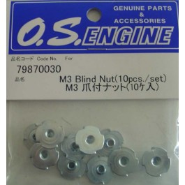 M3 BLIND NUT (10PCS./SET) OS Engines Parts