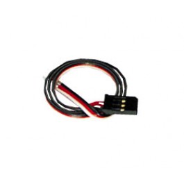 FUTABA CONNECTOR 15CM 22AWG MALE Extensions,Cords,Switches