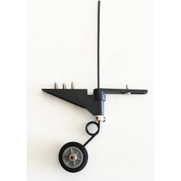 Radio control airplane,  AeroplusRC,  tail wheel assembly for .60-.90cu in.