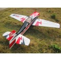 Radio control 3D aerobatic airplane, AeroplusRc Sbach300, for 60cc petrol engine