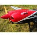 Τηλεκατεθυνόμενο αεροπλάνο,ακροβατικό, 3D, AeroplusRc SBACH300 γιά  60cc κινητήρα βενζίνης