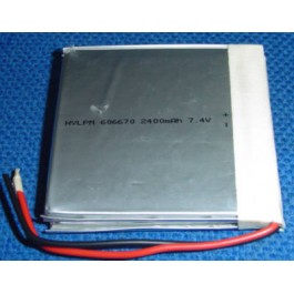 LiPo 7,4V 2400mAH LiPo Batteries