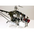 Radio control helicopter JR, Vibe 90, for .90 OS Max engine
