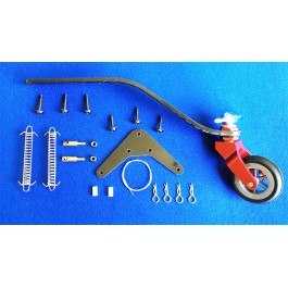 Radio control airplane, Kuza Carbon Tail Wheel assembly V3 for 50-70cc gas airplane