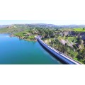 Λήψη με drone, DJI Inspire 1 για τον Δήμο Μαραθώνος, Λίμνη Μαραθώνα,  X3 Camera, 4K Video