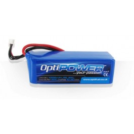 OptiPower Lipo Battery 3000mAh 6S 30C 