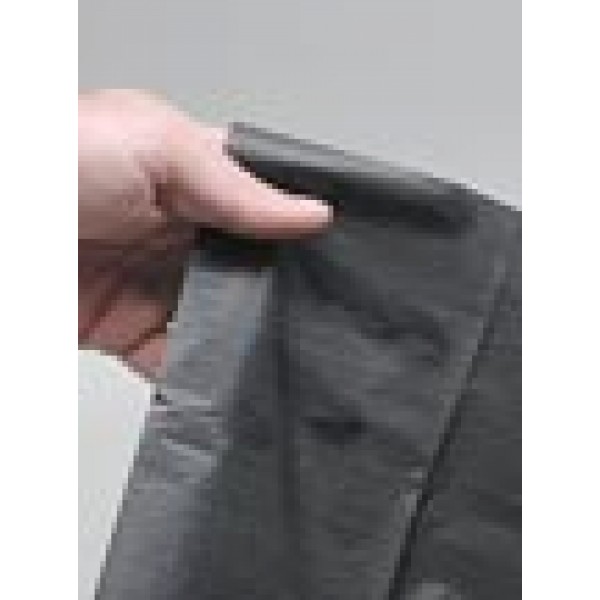 Radio control models, Coverlite black synthetic covering tissue, 91.5X49.5mm