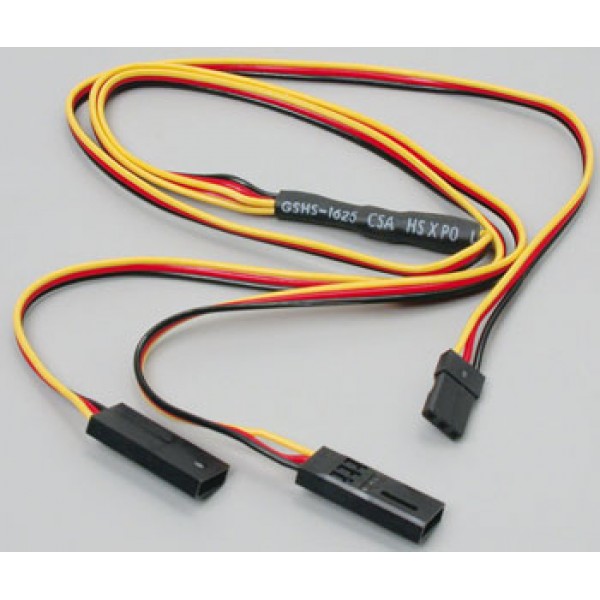 CMD Y-HARNESS JR/HITEC/AIR Z Extensions,Cords,Switches